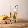 Kitchen Accessories New Tea Strainer Amazing Stainless Steel Infuser Pipe Design Touch Feel Holder Tool Tea Spoon Infuser Filter LX035