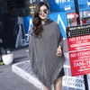 Schals Frau Einfarbig Mit Kapuze Cape Poncho Herbst Winter Magischer Kragen Strickpullover Outdoor Wear Quaste Strickjacke Mantel Für Frauen