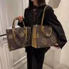 デザイナーバッグ女性ハンドバッグモノグラムONTHEGO GM MM PU本物のレザーハンドバッグ財布トートバッグショルダークロスボディバッグ1688