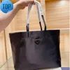 Tiptoegirls Borse a tracolla grandi da donna nere Borsa tote casual di grandi dimensioni Borsa a tracolla in nylon di qualità Borsa da viaggio femminile H66