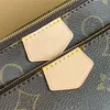 Роскошные классические сумки Felicie Pochette с цепочками на плечо, модные сумки sdcx Lady Clutch через плечо, женские портативные дизайнерские кошельки с клапаном M44813/61276