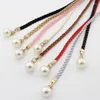 Belts Vintage Bohemian Knot Thin Belt For Women White Pearl Decors Ladies Dress Fashion Female Waist Rope Accessories Wholesale