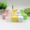 10 20 50 100G Plastic Jar Bottle Candy Color PP Cosmetic Sample Eyeshadow Lip Balm Container Nail Art Piece Glitter Bottle Jpaph