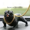 Autodashboard ornament Bully Pitbull Dog Dog Auto interieur accessoires ornamenten schattig chritmas cadeau creatief huisdecoratie