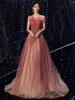 Śliwka różowa wspaniałe sukienki koktajlowe Ceremonia Kobieta Kobieta Akremonia A-line bez ramiączek