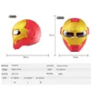 Caschi da moto Universal War Machine Cool Casco integrale personalizzato Flip Up Motocross Safety Warm Hat Cascos Para Moto