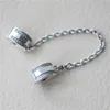 Klassieke veiligheidsketting bedel voor Pandora 925 sterling zilveren slangenketting armband maken accessoires dames designer sieraden bevindingen bedels met originele doos