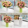 Vases 3 Pcs Retro Vase Creative Flower Arrangement Container Flowers Craft Paper Folding