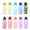 Mugs 650ml Water Cup Sport Water Bottle Couple Water Cups PET Plastic Water Container Antidrop Outdoor Rope Water Bottles Gift Mug Z0420