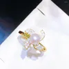 Ketting oorbellen set pinwhell ontwerp natuurlijke zoetwater parelringen met mode charme hangende sieraden