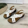 Sandals Summer Plus Size Beach Shoes For Women 2023 Roman Open Toe Low Heel Women's Wedge Fashion Casual Ladies Sandalias