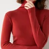 Malhas femininas 2023 Autumn Sweater Women Women Wool Blend PullOver