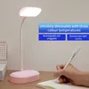 s LED Table USB Rechargeable Eye Protection Desk Bedroom Bedside Foldable Reading Battery Powered Lamp AA230421