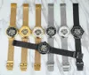Montres-bracelets Forsining Mode Classique Noir Golden Squelette Mécanique Main Vent Montres Pour Hommes Ceinture En Maille Transparent Cas Horloge Mâle Cadeau