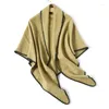 Scarves Winter Cashmere Scarf For Women Warm Female Fashion Solid Pashmina Shawls And Wraps Thick Blanket Poncho Neckercheif Bufandas