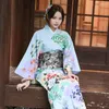 Ethnic Clothing Women Japan Traditional Kimono With Obi Beautiful Floral Prints Classic Yukata Performing Wear Cosplay Costume Evening Dress