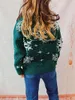 Women's Sweaters Women Cute Christmas Casual Snowflake Print Warm Long Sleeve Pullover Holiday Ugly Knit Sweater Jumper Top