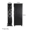 Haut-parleurs combinés Une paire de haut-parleurs à trois voies sur pied haute puissance de 10 pouces 2.1 avec double basse Home cinéma Hifi Bluetooth actif 200W