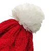 Kaps hattar stickat julhatt skägg huvud Santa skägg hatt original handgjorda stickade varm Xmas claus hatt med skägg huvudkläder för vuxen barn 231121