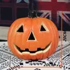 Party Decoration 20cm Halloween Pumpkin Led Lamp Creative Lantern Flashing Ghost Festival Glowing Shopping Park Indoor Garden Decorat