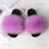 Tofflor Nya ankomst Barn söt päls tofflor sommar fluffiga päls glider flicka hem plysch päls strand flip flops grossist drop frakt t231121