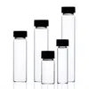 Laboratory 2ml To 60ml Clear Low Borosilicate Medicinal Glass Screw-top Reagent Sample Bottle For Experiment