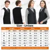 Men's Jackets Fleece Heated Vest Men Women USB Electric Self Heating Vest Husband Warming Heated Jacket Thermal Hunting Clothing Motorcycle T231121