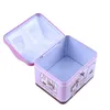 Novelty Items Small House Cute Piggy Bank Money Box Tinplate Saving Bank Gift For Children Money Saving Banks Gift 230420