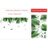 Stickers muraux plantes tropicales feuille de bananier pour salon chambre fond décor vinyle décalcomanie maison affiches 230420