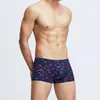 Underpants 5PcsLot Boxer Shorts Men Underwear Cotton Comfortable Breathable Male Trunk U Convex Print Panties High Quality 230420