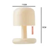 Lampy stołowe mini pulpit lampa o zachodzie słońca kreatywna USB w stylu grzybowym LED LED Light Light do kawy bar do wystroju domu sypialnia aa230421