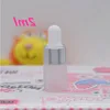 1 2 3 ML Frost Glass Dropper Bottles Mini Empty Cosmetic Sample Bottles Essential Oil Dropping Bottles Vials Perfume Liquid Container B Lvsl