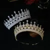 Bruiloft Haarsieraden ASNORA Luxe Kubieke Zirkoon Tiara Bruidshoofdband Bruiloft Kroon Vrouwen Haaraccessoires Prinses Evenement Feest CZ Sieraden 231121