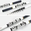 Boat Fishing Rods Telescopic Rock Rod Spinning fly Carp Feeder carbon fiber Pesca 3 M 2 7M 2 4M 2 1M 1 8M 1 5M Mini travel Reel seat 231120