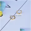 Hoop & Huggie Uni Little Mobius Hoop Earrings For Women Simple Geometric Circle Sier Color Party Gift Fashion Jewelry Kbe390 Dhgarden Ot3E8