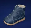 Boots little boys boots winter white black navy red silver footwear for kids girls boots warm simple fashion shoes straps 231121