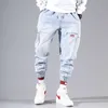 Jeans pour hommes Streetwear Hip Hop Cargo Pants Elastic Harun Joggers In Autumn and Spring Men ClothIng 230420