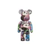 New Spot Bearbrick 400% 28CM Longjiasheng Labubu Labubu Building Blocks Violent Bears Fashion Trend Decoration Piccola bambola fatta a mano