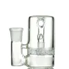 4 tums glas aska catcher för 18mm 14mm fogglasbongs frit perc glas ashcatcher klar färg cirka 190 g aska-p902 ash-p903 12 ll