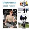 Taillezakken Verstelbaar lopende zak lopers riem workout tas elastische slanke telefoonhouder Fanny Pack voor unisex joggingzak
