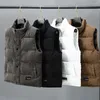 Мужские жилеты, высококачественный вельветовый хлопковый жилет, осенне-зимняя модная повседневная ветрозащитная теплая куртка для занятий спортом на открытом воздухе, M-5XL