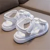 Classic Girls Sandals Summer Bowknot Children's Princess Sandal Soft Sole kids Shoe Casual Sneakers Toddler Infant Beach Slippe