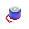 Mini BT trådlös subwooferhögtalare bärbar med rem med LED RGB Light Support TWS TG363 Bluetooth -högtalare