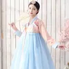 Ubranie etniczne 2023 Tradycyjny kostium damski Hanbok Koreański występ Kobiet Dance Folk Style elegancki codzienny sukienka S688
