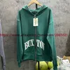 Mannen Hoodies Sweatshirts Bladerdeeg Print Cole Buxton Rits Hoodie Mannen Vrouwen Vest Gewassen Oversized Truien T231121