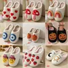 Christmas Slippers Women Cute Cartoon Elk Slippers Indoor House Shoes For Men Couples Cotton Slides Thick Plush Footwear