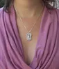 Colares de pingente oco pet napolitano mastiff colar para mulheres charme bonito presente de natal moda jóias bonitas