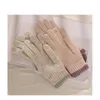 Gants sans doigts Mitaines d'hiver Laine Tricoté Gants Thermiques Homme Femmes Coupe-Vent Chaud Accessoires En Peluche Épaissi Flip Écran Gants Cachemire 231121