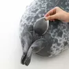 Плюшевые куклы Angry Blobl Seal Pillow Пухлая 3D новинка морской львиной куклы фаршированная игрушечная игрушка для детских бросков для детей 230421