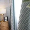 Perde Perdeler Oturma Yemek Odası Yatak Odası Özel İskandinav Yalnız Pamuk Jacquard Modern Minimalist Pencere Dekoru